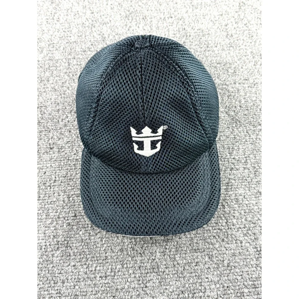 Royal Caribbean Cruise Line Mesh Baseball Hat Navy Blue Logo Cap DMR Headwear